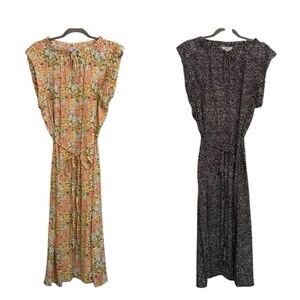 2 Croft & Barrow Flutter Sleeve Dresses - FREE SHIPPING